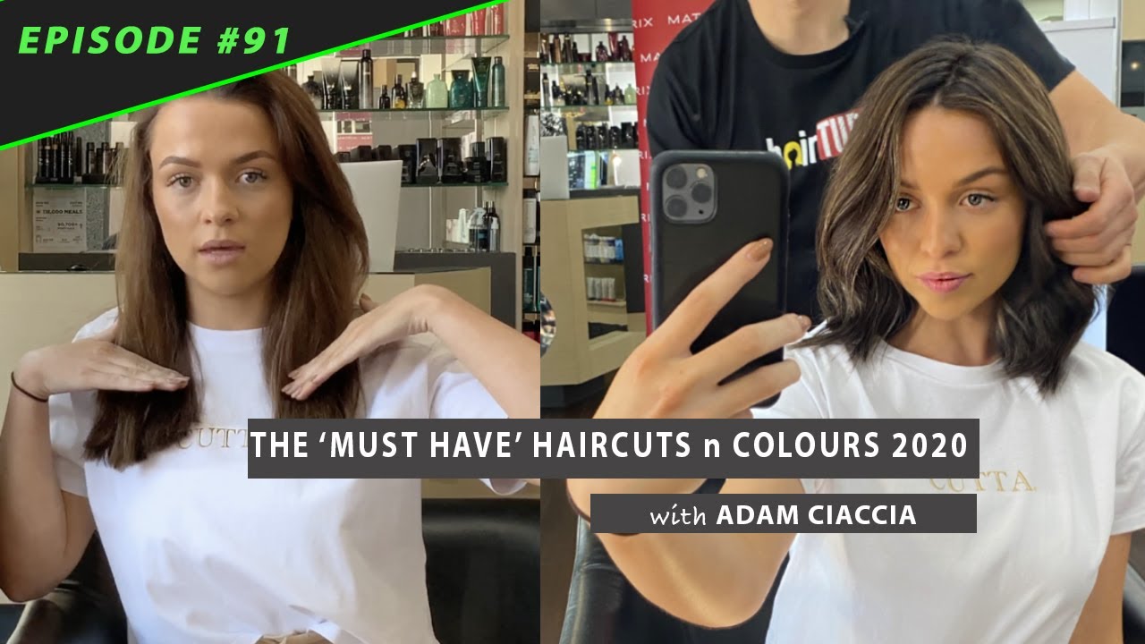 How to Create beautiful 'Bronde' tones & Lob shape on EPISODE #91 of HairTube© with Adam Ciaccia