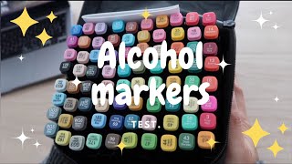 ✨ 80 ALCOHOL MARKERS ! 💕