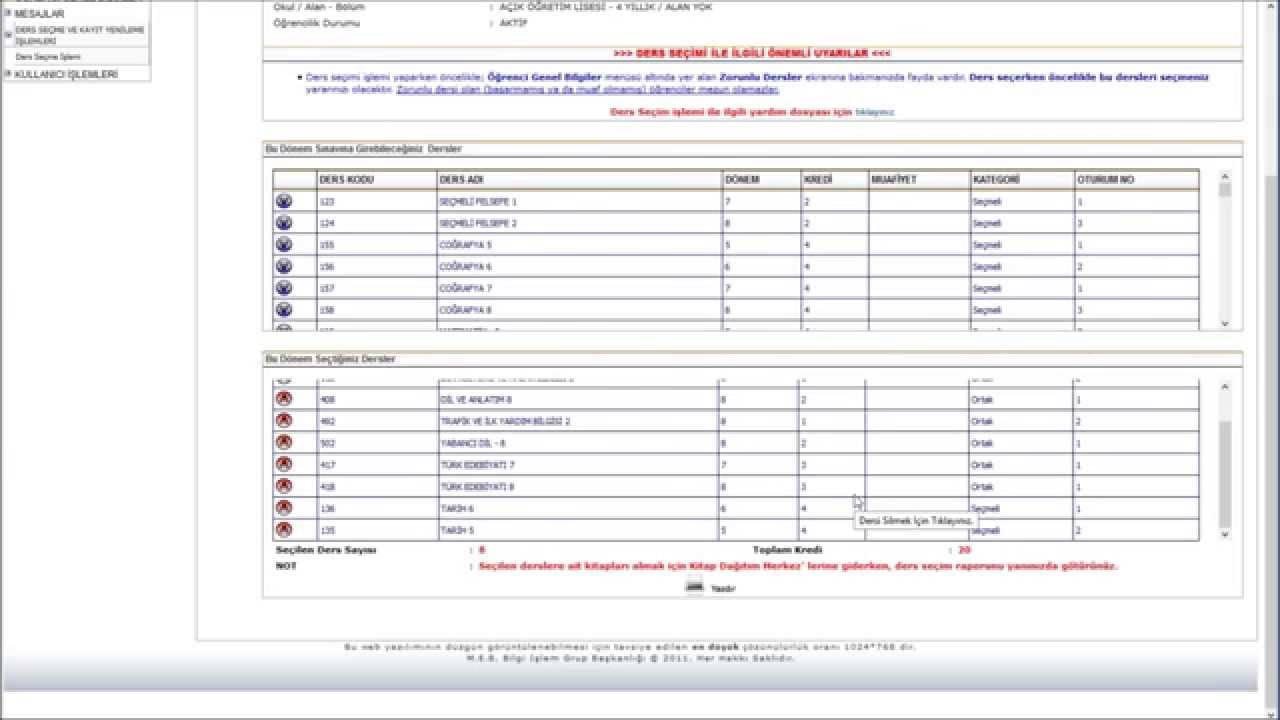 Acik Lise Ders Secimi Nasil Yapilir Acik Lise Aol Test Acik Lise Aciklise Acik Lise Ders Secimi Acik Lise Ders Kitaplari Acik Lise Ders Notlari Www Aol Meb Gov Tr Acik Lise Sinav Sorulari Coz