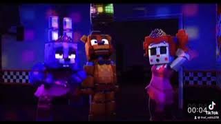Bonnie and circus baby dancing