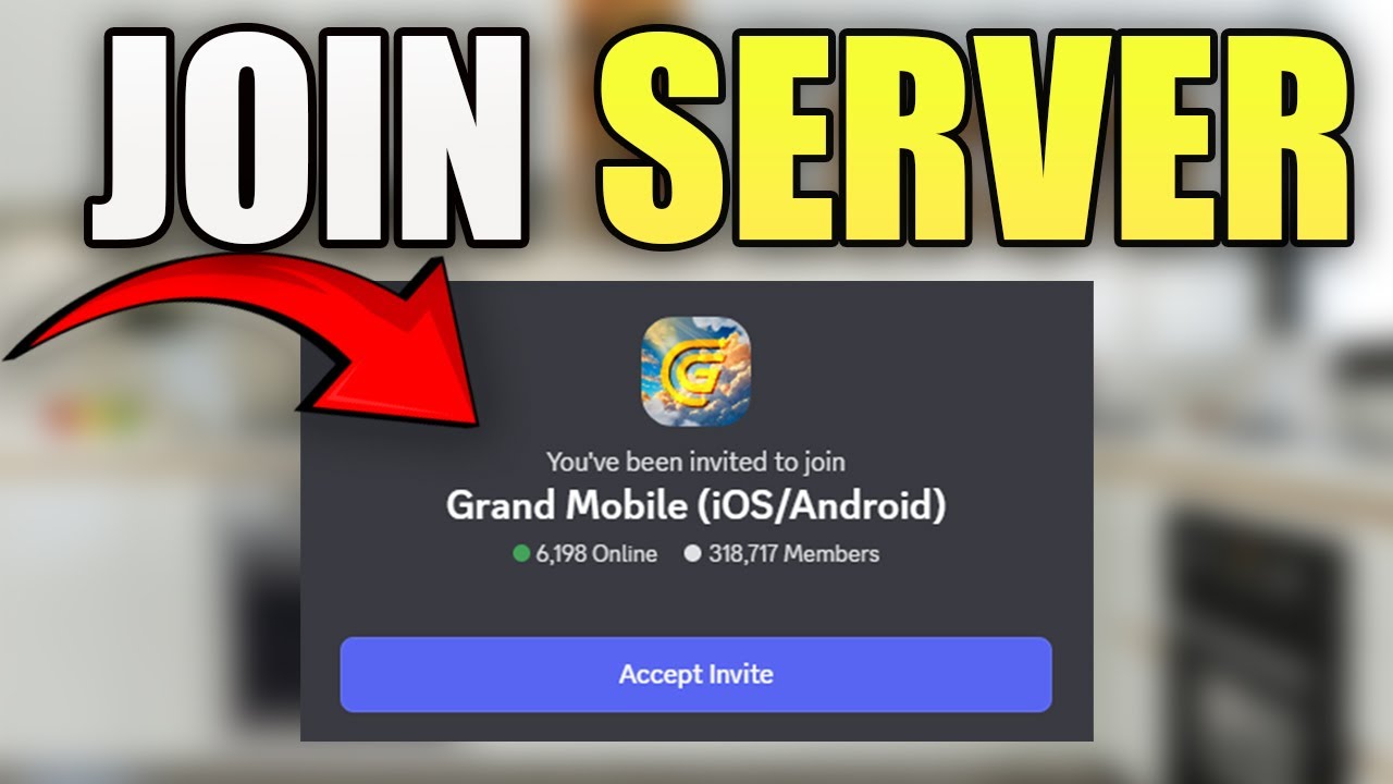How to Join Grand Mobile Discord Server - YouTube