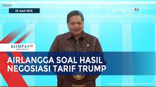 [FULL] Menko Airlangga soal Arahan Presiden Prabowo usai Lapor Hasil Negosiasi Tarif Trump