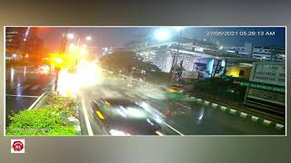 Hyderabad Audi Car Accident Cctv Visuals A1 Atrocities