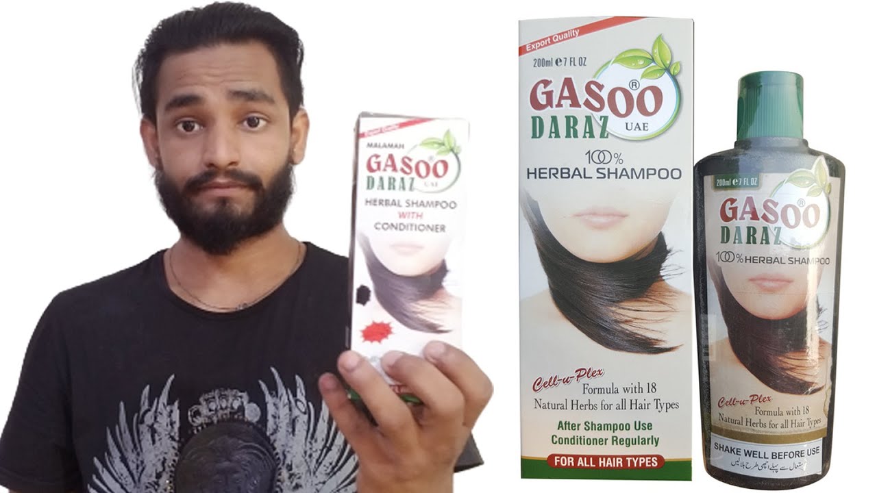 Gasoo Daraz shampoo is designed for both men and woman Best Herbal