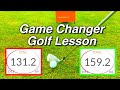 How to strike your irons pure every time - Student gains 28 yards with a 7 Iron and you could too