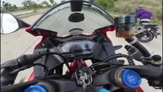 Honda cbr150r v4 abs version top speed