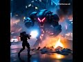 EPIC Cyberpunk Hunt: Hunter vs. Cyber Beast in Explosive Showdown!