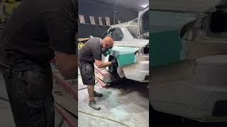 FABRICANDO ALETA ARTESANAL WIDEBODY KIT PARA BMW E46 SÚPER MOD TUNING 🧡