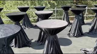 Kokteyl Bistro Masası Kiralama Videosu