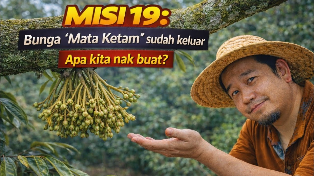 Misi 19 : Bunga peringkat saiz 'Mata Ketam' apa yang perlu dibuat? #dnimsduriotourism