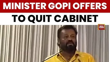 Modi Minister Suresh Gopi Wants To Quit Cabinet To 
