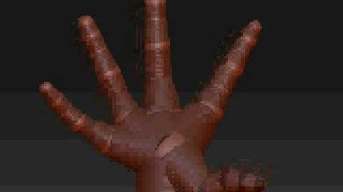 Zsphere Hand Model p1