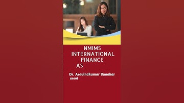NMIMS  International Finance  Assignment I NMIMS MBA Assignments I NMIMS Solved Assignments