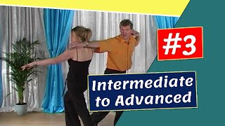 Modern Jive Intermediate To Advanced Routine #3  -  FULL CLASS with lead and follow teach