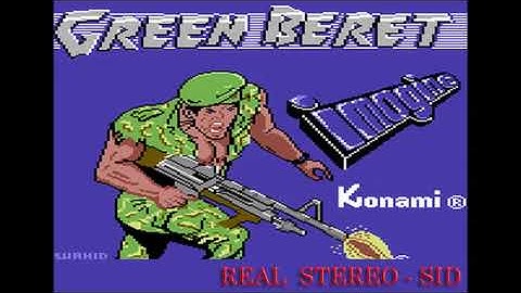 Green Beret Soundtrack (C64) - Real Stereo-SID