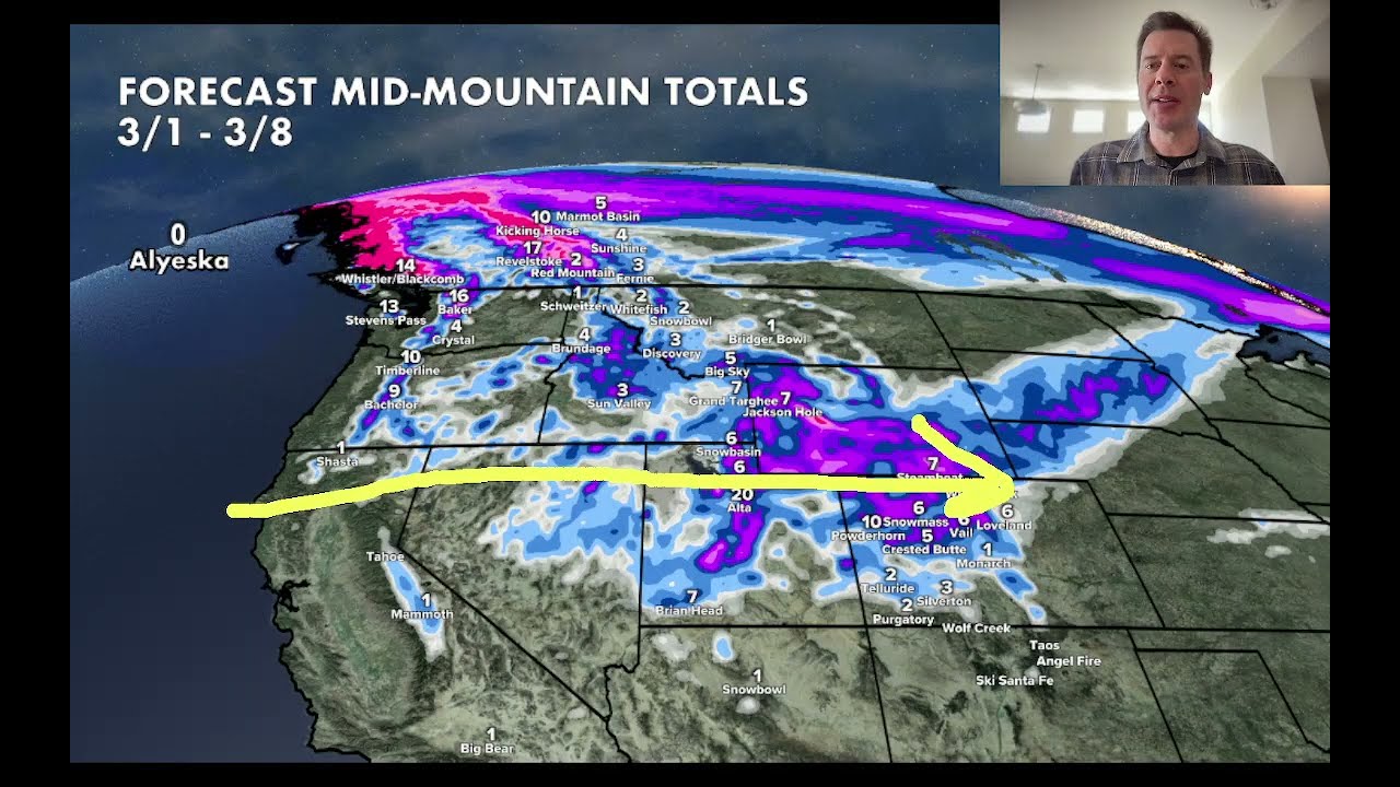 Mountain Weather Update 3/1, Meteorologist Chris Tomer