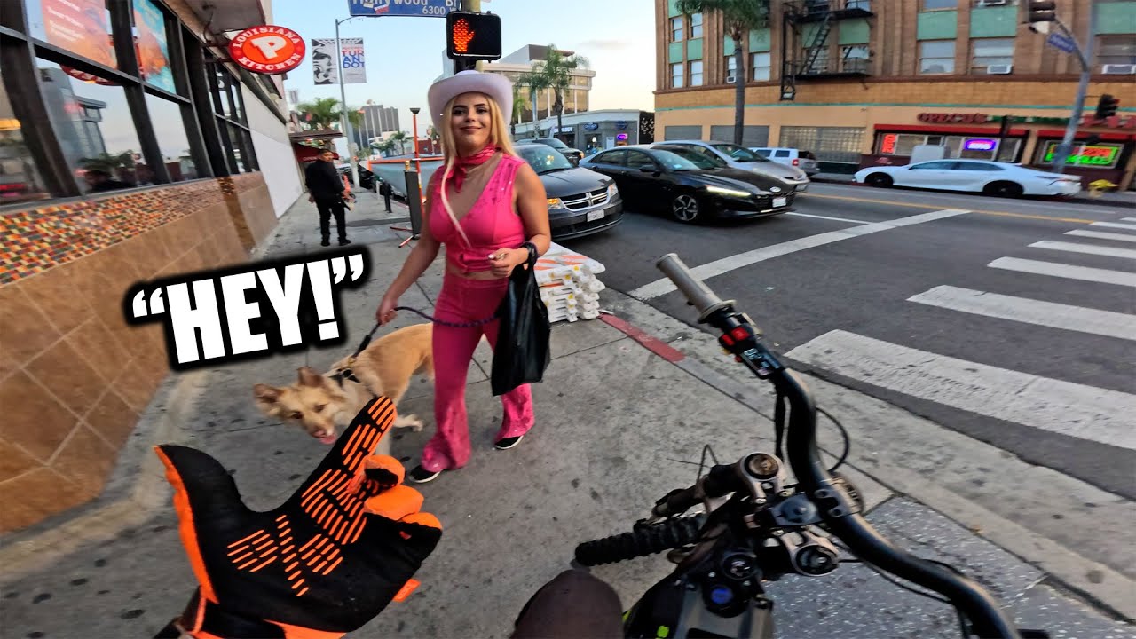 RIDING MY SURRON ON HOLLYWOOD AFTER DARK AND THINGS GOT CRAZY..