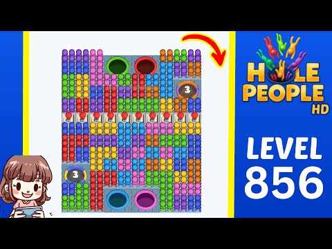 Hole People Level 856 Solution Walkthrough