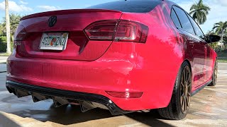 ECS Tuning MK6 Jetta GLI Rear Diffuser Upgrade