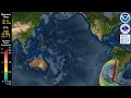 Tsunami Forecast Model Animation: Chile 1960