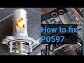 P0597,HOW TO SOLVE P0597,overheat issue, A/C cutoff problem