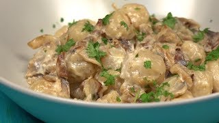 Как приготовить вареники. Рецепт с грибами и мясом Как приготовить вареники. Рецепт с грибами и мясом