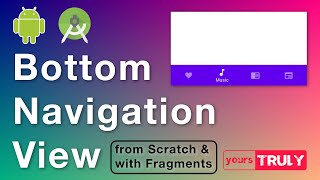 Bottom Navigation View | Android Studio | Material Design screenshot 2