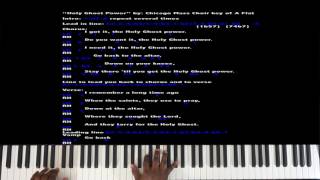 Video thumbnail of "Holyghost Power Chicago Mass Choir Piano Tutorial"