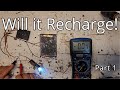 Recharging my Aluminum Air Battery Part 1