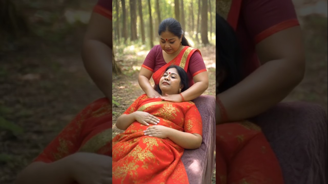 Peaceful Spa Ritual in the Woods | Traditional Bengali Relaxation 