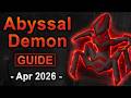 Abyssal Demon Guide OSRS  |  April 2026