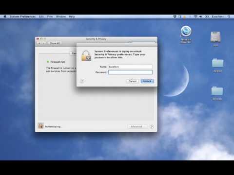 Mac-i tulemüüri seadistamine ja programmi ühenduse lubamine