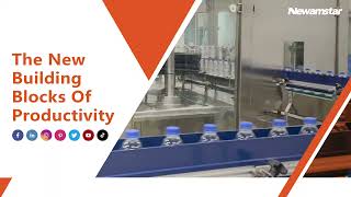 Fully Automatic Multifunctional PET Bottle Machine Line For Drinking Water And CSD Drinks