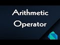 تعلم دارت | العمليات الحسابيه | Arithmetic Operator