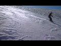 Roo snowboarding