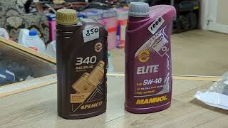 :   PEMCO 5W-40   Mannol Elite 5W-40 - 2022 !