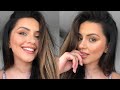 HEAD TO TOE GLOWING SUMMER MAKEUP TUTORIAL x BECCA CHAMPAGNE POP COLLECTION | AD