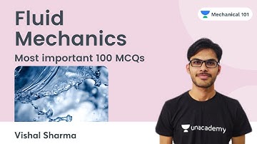 Most Important 100 MCQs | Lecture 2 | Fluid Mechanics | Vishal Sharma