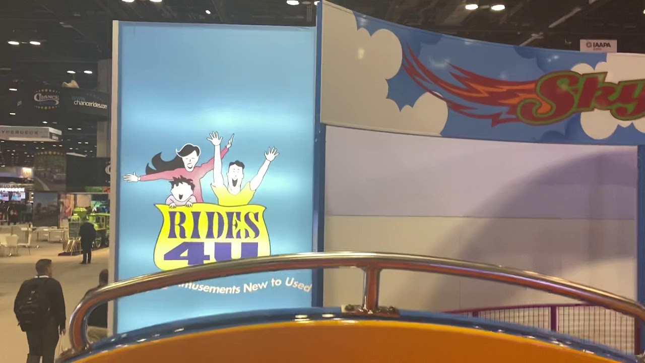 Rides 4U SBF VISA SkyFlyer Kiddie Coaster POV IAAPA 2019