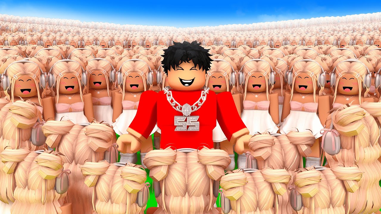 Cloning INFINITE Girlfriends To BREAK Roblox.