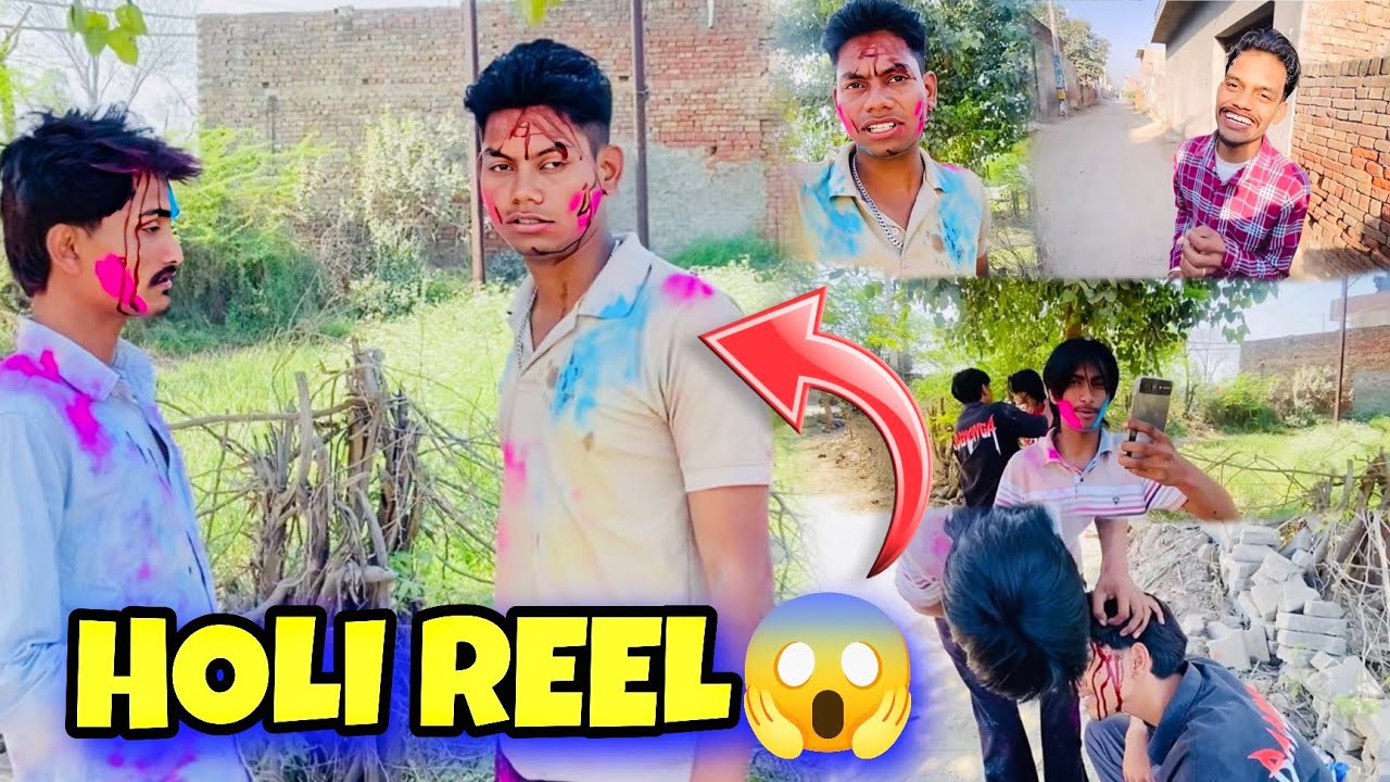 Holi Reel 😱 Dharmveer Singh 