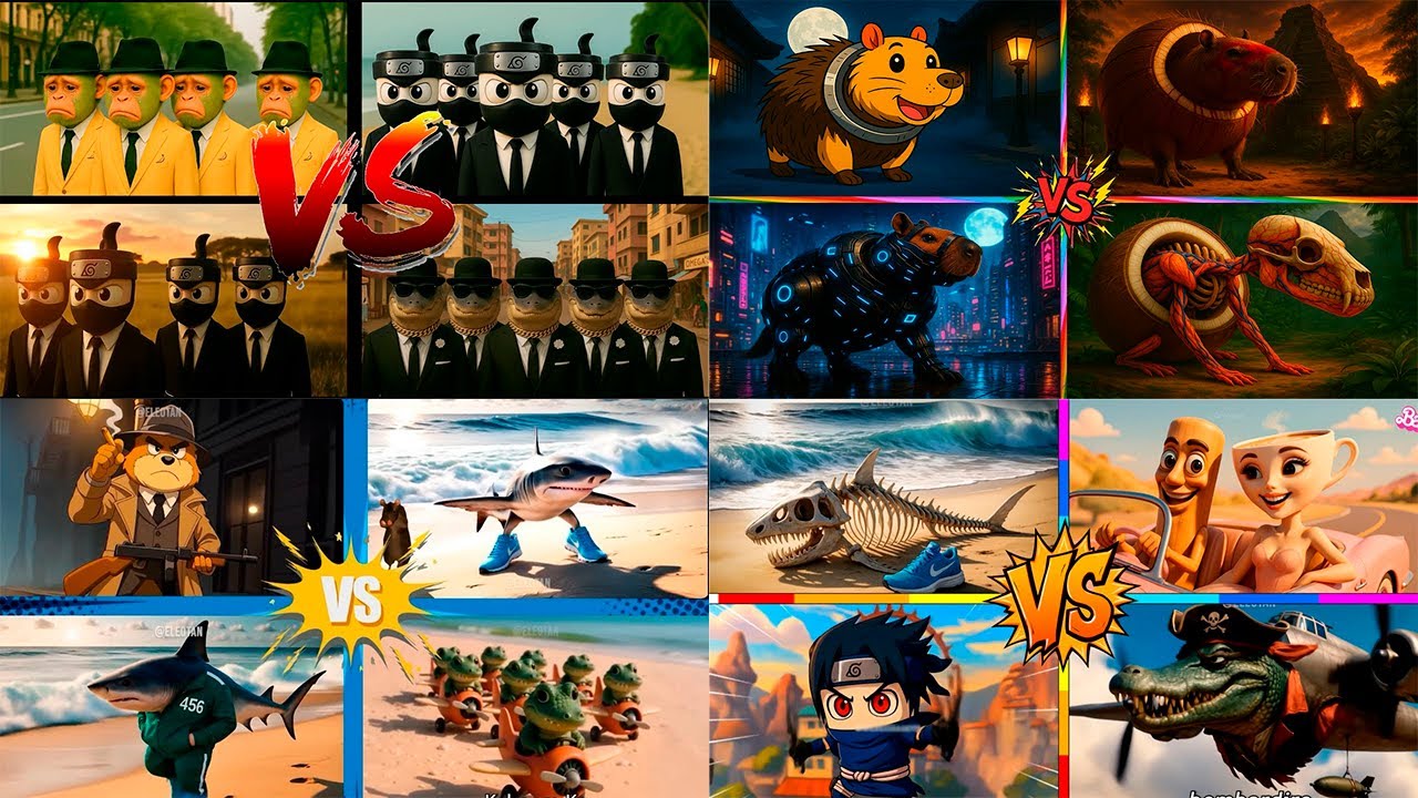 Blue Monster VS Pink Monster VS Rainbow Friend VS Skibidi – Tiles Hop