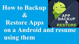 How to Backup & Restore Android Apps and resume using it anytime | Titanium Backup #[Root] screenshot 5
