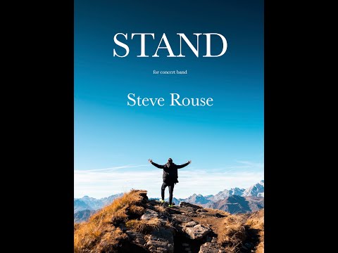 STAND - Steve Rouse (concert band, grade 3)