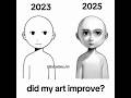 did my art improve? ||#drawing #art #drawingprocess #meme #trend #draw #shorts #fypシ #digitalart