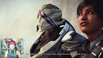 Mass Effect: Andromeda - Rock Climbing With Vetra
