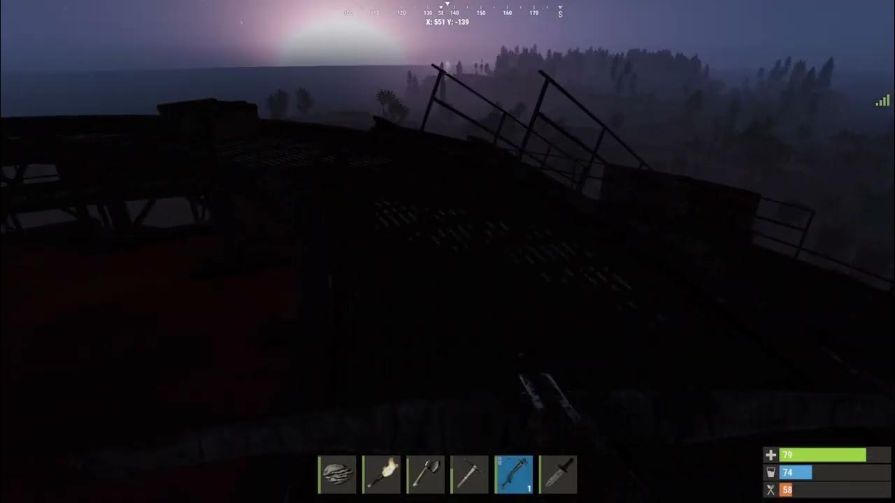 When Dome is looted and you wait for crates to respawn. Rust Console