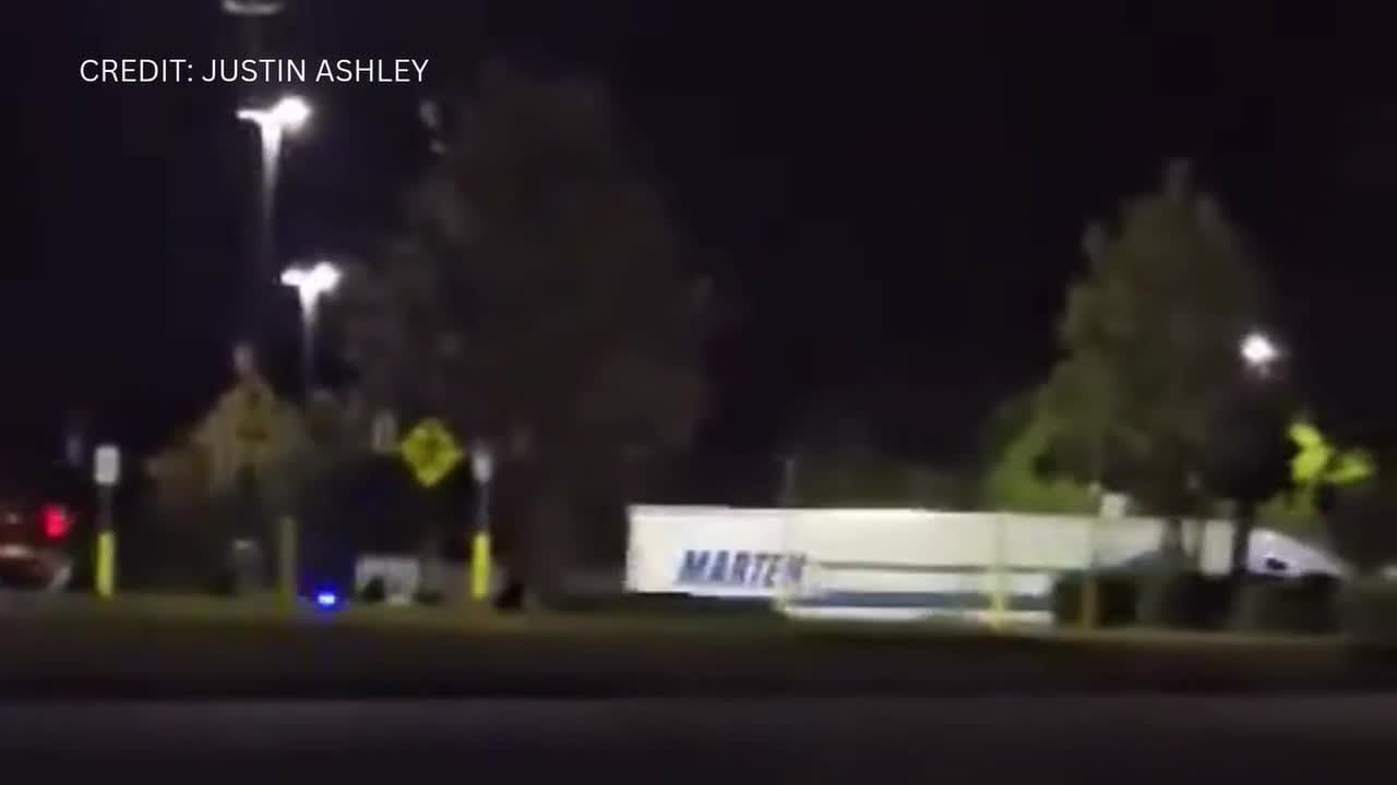WATCH: 18-wheeler begins multi-county chase at Upstate Walmart