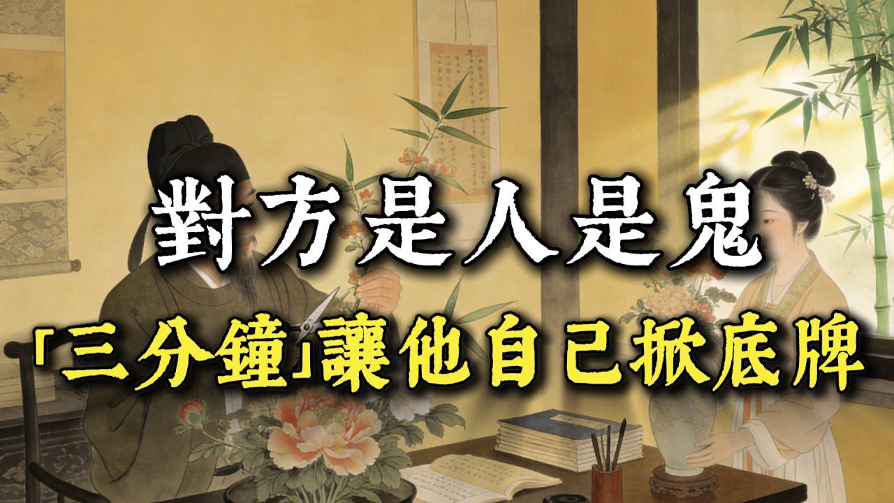 對方是人是鬼？三分鐘測試讓他自己掀底牌！