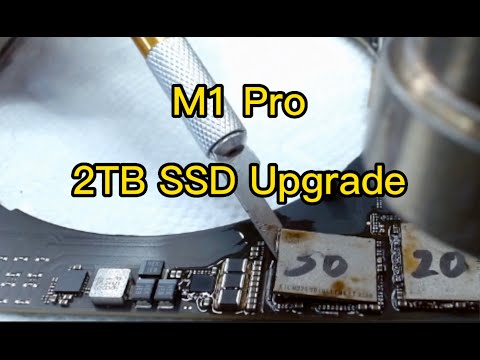 2TB SSD Upgrade - 2021 MacBook Pro M1 Pro A2485 16"